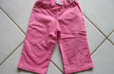 Pantalon de jogging rose