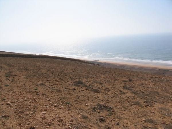 Notre route de Casa à Essaouira en passant par la côte, puis par l'arrière-pays d'Essaouira