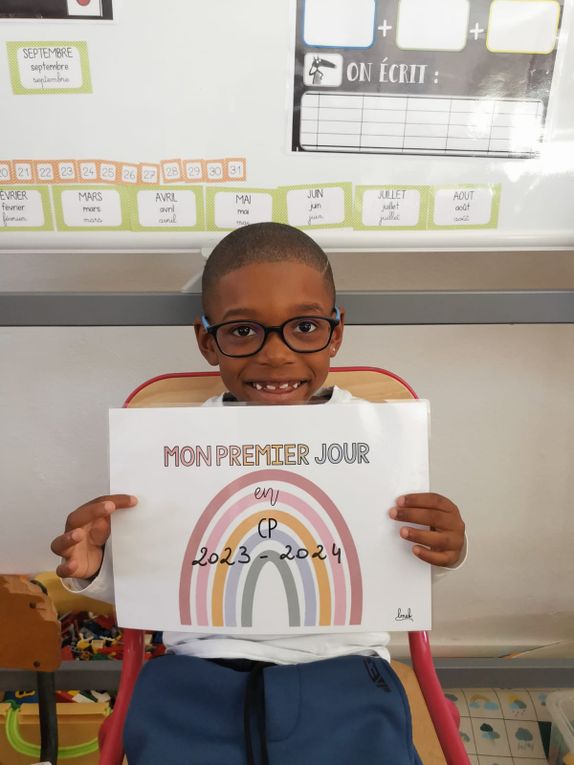 La rentrée à "la grande école" valait bien une petite photo...