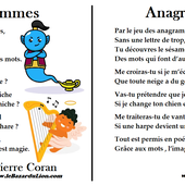 Anagrammes - Pierre Coran [Poésie] - Le Bazar du Lion