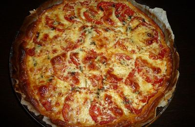 Quiche a la tomate