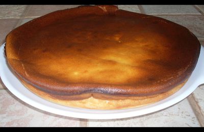 Gâteau au fromage blanc et à la vanille