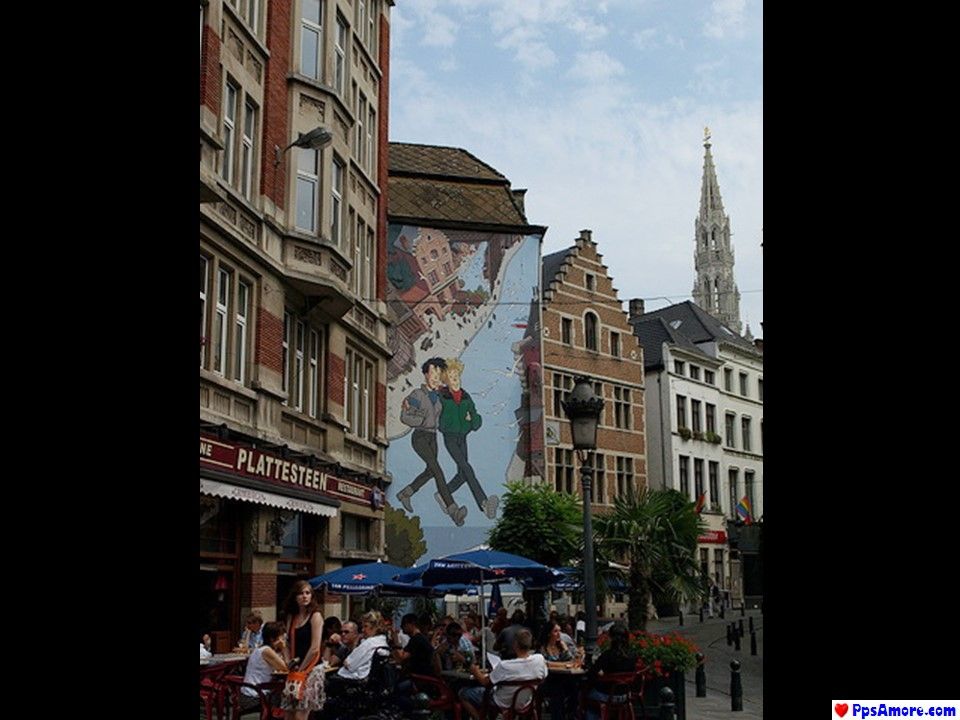 Belgique - Les fresques de Bruxelles