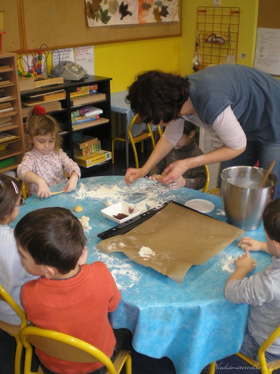 Photos prises dans le cadre des activités de la maternelle