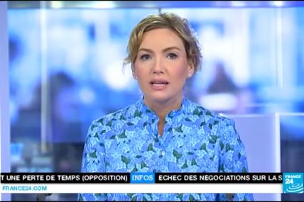 [EN CE MOMENT] JUDITH GRIMALDI pour LE JOURNAL de 12H sur FRANCE 24 