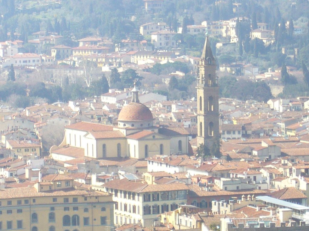 visite de la sublime Florence, et de quelques coins de Toscane, dont Sienne, Pise, San Lucca...