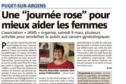 Une journée "rose" pour aider les femmes Var Matin 21 fev