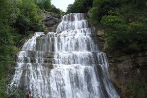 CASCADES DU HERISSON (JURA) 