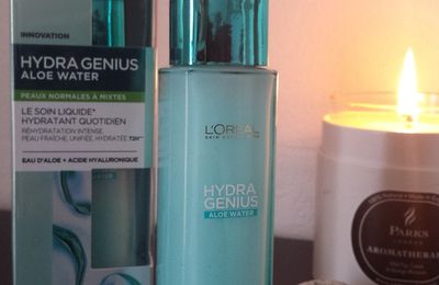 Je teste l'Hydra Genius de L'Oréal Paris