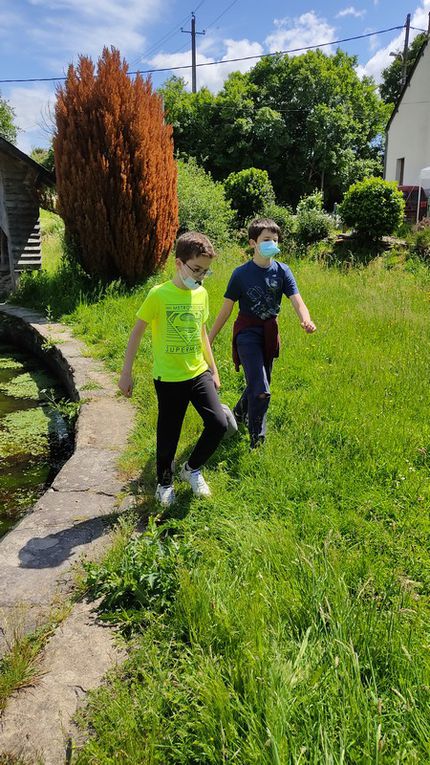 Rando patrimoine dans Campénéac pour les CM2