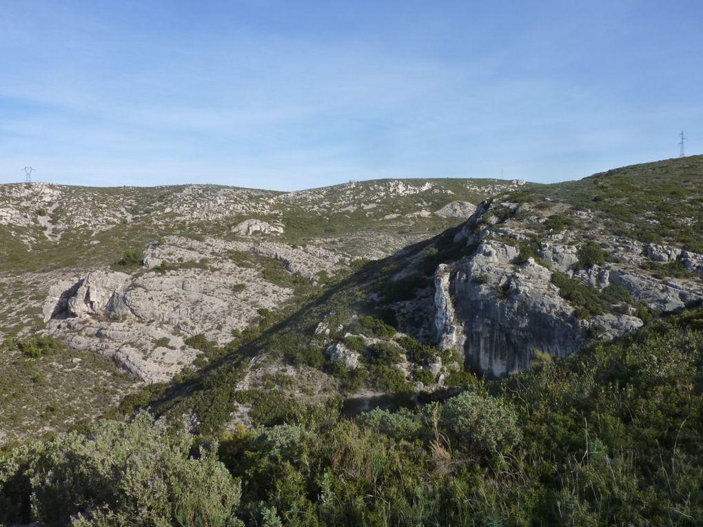 Garlaban, Tête ronde, Tête rouge, les escaouprès..