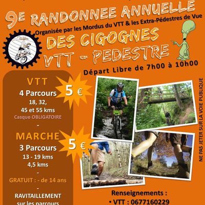 9E RANDONNÉE ANNUELLE DES CIGOGNES - DIMANCHE 18 JUIN 2017 - VUE (44)