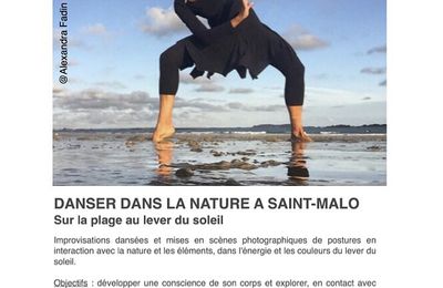 Danser dans la Nature à Saint Malo 11/09/2016