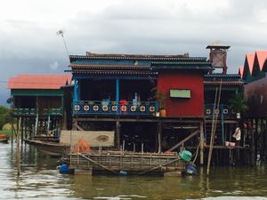 Le village de Kompong Khleang