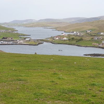 LES ILES SHETLAND, MAINLAND,  2/4 LES POINTES OUEST