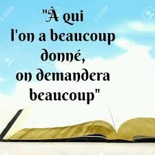 Évangile du Mercredi 20 Octobre  « A qui l'on a beaucoup donné, on demandera beaucoup  »( Lc12, 39-48)