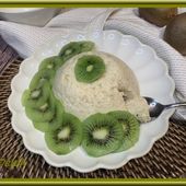 Bowl flan au skyr et kiwi