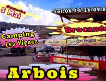 Camping les Vignes Arbois le 5 Mai