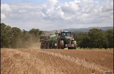 Epandage de lisier 2019, Fendt 1046 et Samson PGII 28