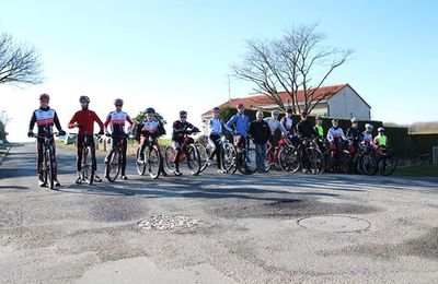 Stage Team Vendée VTT à Saint Michel Mont Mercure