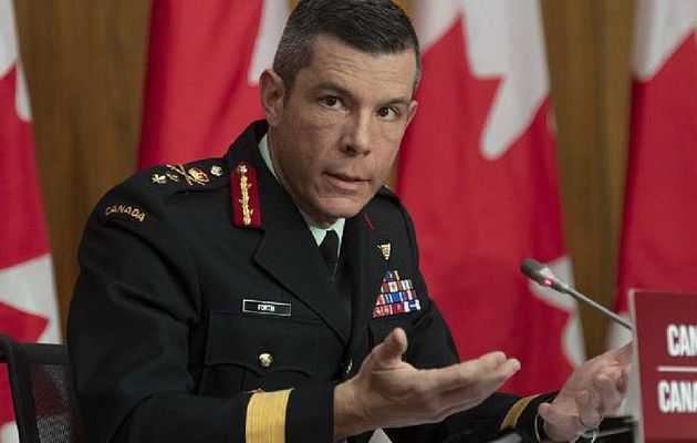 Canada: le général dirigeant la campagne de vaccination visé par une "enquête militaire''