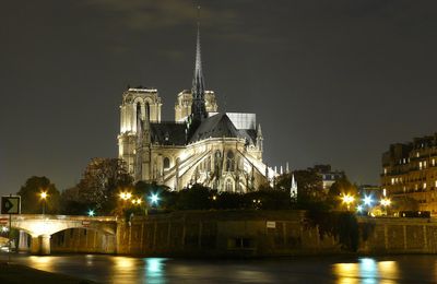 Les Quais de Seine ; diverses vues nuit et jour.