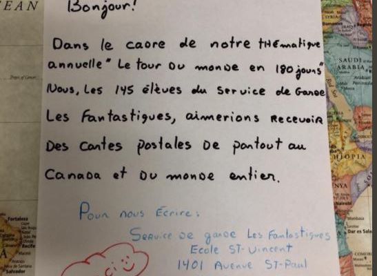 Un challenge d'une école du CANADA