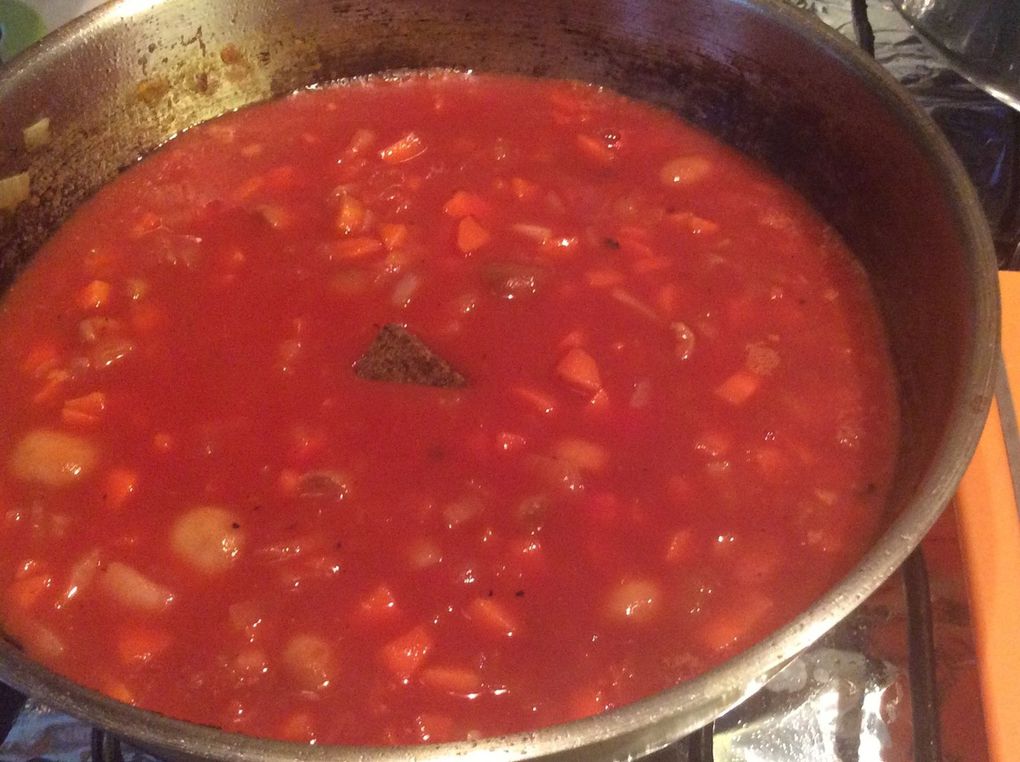 Osso bucco op Milanese wijze - Spaghetti met Savooikool 