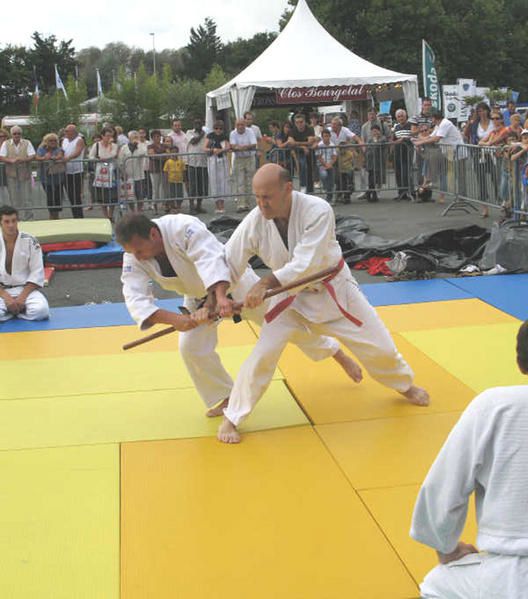 Les démos jujitsu de la foire expo de La Rochelle et ailleurs