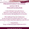 Présentation de la Fasciapulsologie avec Tangi et Martine Travel, samedi 20 Avril, au Centre Tsurugi.