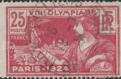 Il y a un siècle : les Jeux olympiques de Paris. Philatélie