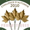 Challenge D'Automne : Journées 11...