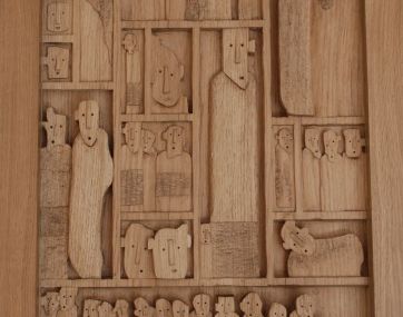Salon de sculpture sur bois : les Bas reliefs