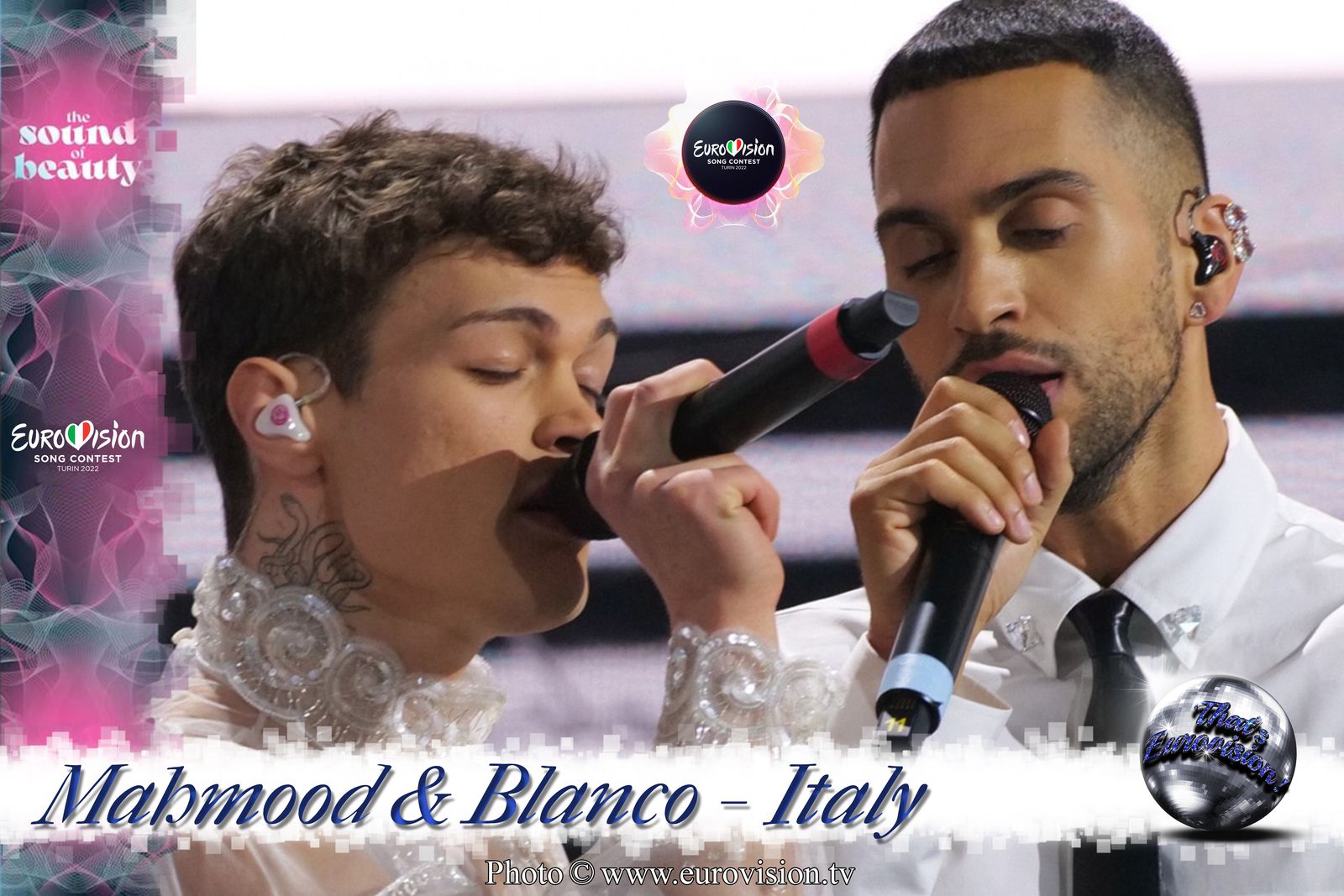 Italie 2022 - Mahmood et Blanco (Brividi)