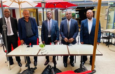 CORED DEPOSITA CARTA EN LA EMBAJADA DE GUINEA ECUATORIAL EN FRANCIA.