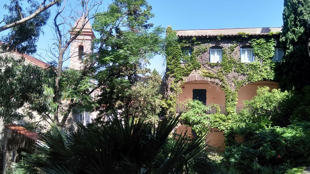 Le musée d'art moderne dans la villa Pams et ses jardins