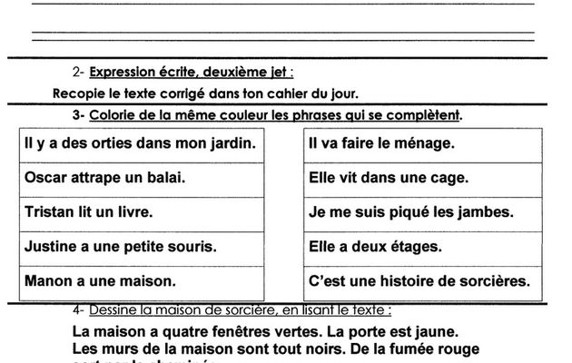 Carabique, Carabosse et Carapate, épisode 1, fiche 2