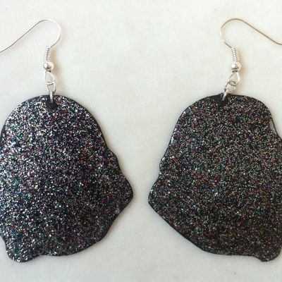 Boucles d'oreilles calaveras "Amour Eternel"