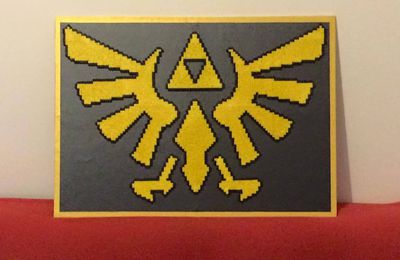 PIXEL ART ZELDA - TRIFORCE 