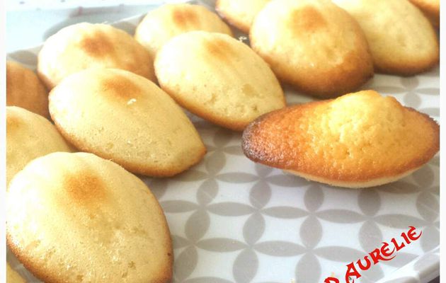 Madeleines au citron 