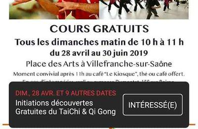 Initiations découvertes gratuites au Tai Chi & Qi Gong !