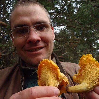 Benjamin Joffre à la troisième fête du champignon à Tautavel