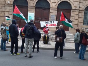 CESSEZ LE FEU À GAZA - 51e MANIFESTATION A MILLAU