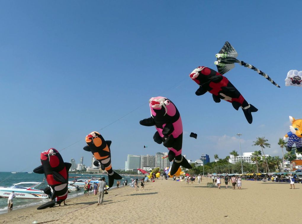 Festival International de Cerfs-volants - Pattaya Kite on the Beach 2024