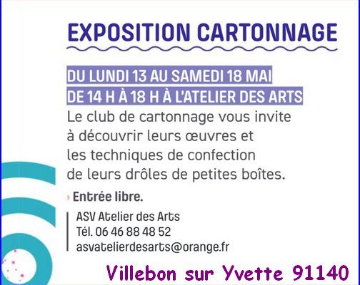 Exposition à Villebon sur Yvette ...