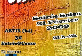 Soirée salsa le 21 février à Artix