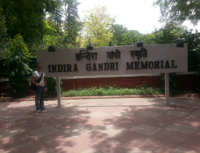 5 juillet 2014 Mémorial Indira Gandhi