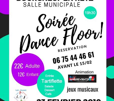 Soirée Dance Floor - Tartiflette 23/02/2019