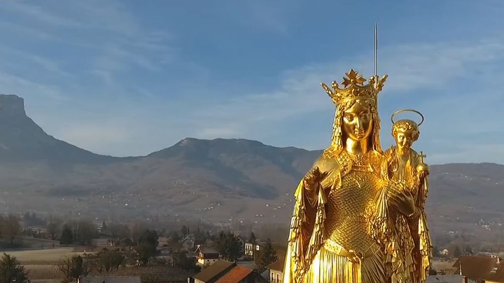 la Vierge Noire du sanctuaire de Notre Dame de Myans ♍