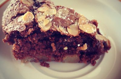 Recette : Gateau poires-chocolat